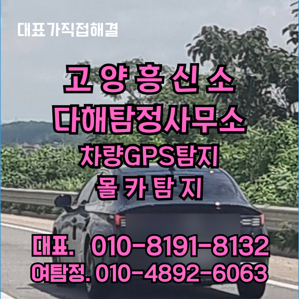 고양흥신소